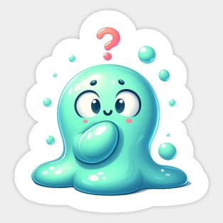 Cute Slime Blob Sticker